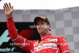 Sebastian Vettel (GER) Scuderia Ferrari  09.07.2017. Formula 1 World Championship, Rd 9, Austrian Grand Prix, Spielberg, Austria, Race Day.