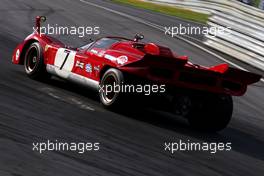 Legends Parade, Jean Alesi (FRA) Ferrari 512S 08.07.2017. Formula 1 World Championship, Rd 9, Austrian Grand Prix, Spielberg, Austria, Qualifying Day.
