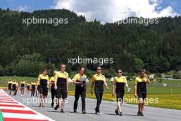 Jolyon Palmer (GBR) Renault Sport F1 Team   06.07.2017. Formula 1 World Championship, Rd 9, Austrian Grand Prix, Spielberg, Austria, Preparation Day.