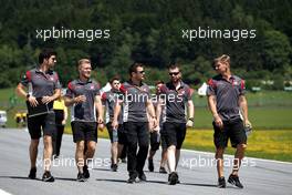 Kevin Magnussen (DEN) Haas F1 Team  06.07.2017. Formula 1 World Championship, Rd 9, Austrian Grand Prix, Spielberg, Austria, Preparation Day.
