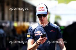 Daniil Kvyat (RUS) Scuderia Toro Rosso. 06.07.2017. Formula 1 World Championship, Rd 9, Austrian Grand Prix, Spielberg, Austria, Preparation Day.