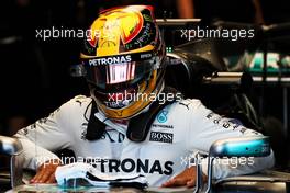 Lewis Hamilton (GBR) Mercedes AMG F1 W08. 23.06.2017. Formula 1 World Championship, Rd 8, Azerbaijan Grand Prix, Baku Street Circuit, Azerbaijan, Practice Day.