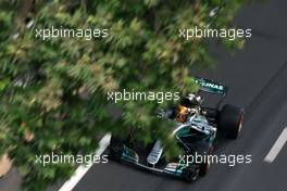 Lewis Hamilton (GBR) Mercedes AMG F1   23.06.2017. Formula 1 World Championship, Rd 8, Azerbaijan Grand Prix, Baku Street Circuit, Azerbaijan, Practice Day.