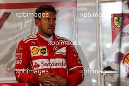 Sebastian Vettel (GER) Ferrari. 23.06.2017. Formula 1 World Championship, Rd 8, Azerbaijan Grand Prix, Baku Street Circuit, Azerbaijan, Practice Day.