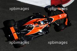 Fernando Alonso (ESP) McLaren MCL32. 23.06.2017. Formula 1 World Championship, Rd 8, Azerbaijan Grand Prix, Baku Street Circuit, Azerbaijan, Practice Day.