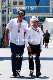Bernie Ecclestone (GBR). 23.06.2017. Formula 1 World Championship, Rd 8, Azerbaijan Grand Prix, Baku Street Circuit, Azerbaijan, Practice Day.