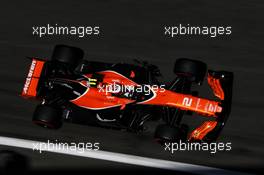 Stoffel Vandoorne (BEL) McLaren MCL32. 23.06.2017. Formula 1 World Championship, Rd 8, Azerbaijan Grand Prix, Baku Street Circuit, Azerbaijan, Practice Day.