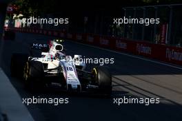 Lance Stroll (CDN) Williams F1 Team  25.06.2017. Formula 1 World Championship, Rd 8, Azerbaijan Grand Prix, Baku Street Circuit, Azerbaijan, Race Day.
