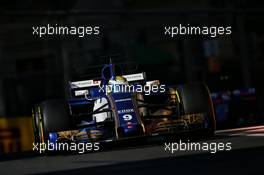 Marcus Ericsson (SWE) Sauber C36. 25.06.2017. Formula 1 World Championship, Rd 8, Azerbaijan Grand Prix, Baku Street Circuit, Azerbaijan, Race Day.