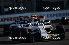 Felipe Massa (BRA) Williams FW40. 25.06.2017. Formula 1 World Championship, Rd 8, Azerbaijan Grand Prix, Baku Street Circuit, Azerbaijan, Race Day.
