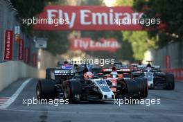 Kevin Magnussen (DEN) Haas F1 Team  25.06.2017. Formula 1 World Championship, Rd 8, Azerbaijan Grand Prix, Baku Street Circuit, Azerbaijan, Race Day.