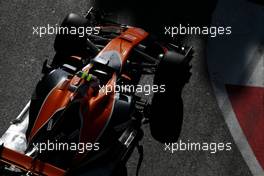 Stoffel Vandoorne (BEL) McLaren F1  24.06.2017. Formula 1 World Championship, Rd 8, Azerbaijan Grand Prix, Baku Street Circuit, Azerbaijan, Qualifying Day.