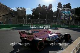 Esteban Ocon (FRA) Force India F1  24.06.2017. Formula 1 World Championship, Rd 8, Azerbaijan Grand Prix, Baku Street Circuit, Azerbaijan, Qualifying Day.