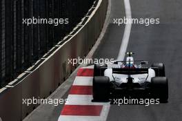 Lance Stroll (CDN) Williams FW40. 24.06.2017. Formula 1 World Championship, Rd 8, Azerbaijan Grand Prix, Baku Street Circuit, Azerbaijan, Qualifying Day.