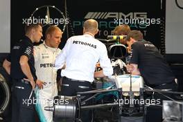 Valtteri Bottas (FIN) Mercedes AMG F1  22.06.2017. Formula 1 World Championship, Rd 8, Azerbaijan Grand Prix, Baku Street Circuit, Azerbaijan, Preparation Day.