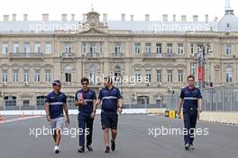 Pascal Wehrlein (GER) Sauber F1 Team  22.06.2017. Formula 1 World Championship, Rd 8, Azerbaijan Grand Prix, Baku Street Circuit, Azerbaijan, Preparation Day.