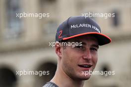 Stoffel Vandoorne (BEL) McLaren. 22.06.2017. Formula 1 World Championship, Rd 8, Azerbaijan Grand Prix, Baku Street Circuit, Azerbaijan, Preparation Day.
