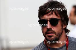 Fernando Alonso (ESP) McLaren. 22.06.2017. Formula 1 World Championship, Rd 8, Azerbaijan Grand Prix, Baku Street Circuit, Azerbaijan, Preparation Day.