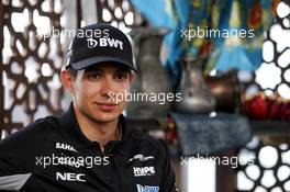 Esteban Ocon (FRA) Sahara Force India F1 Team. 22.06.2017. Formula 1 World Championship, Rd 8, Azerbaijan Grand Prix, Baku Street Circuit, Azerbaijan, Preparation Day.