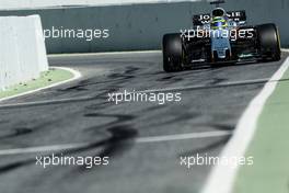 Sergio Perez (MEX) Sahara Force India F1 VJM10. 27.02.2017. Formula One Testing, Day One, Barcelona, Spain. Monday.