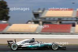 Valtteri Bottas (FIN) Mercedes AMG F1  27.02.2017. Formula One Testing, Day One, Barcelona, Spain. Monday.
