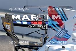 Rear wings of the Williams F1 Team  27.02.2017. Formula One Testing, Day One, Barcelona, Spain. Monday.