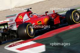Kimi Raikkonen (FIN) Scuderia Ferrari  02.03.2017. Formula One Testing, Day Four, Barcelona, Spain. Thursday.