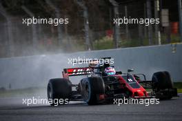 Romain Grosjean (FRA) Haas F1 Team VF-17. 02.03.2017. Formula One Testing, Day Four, Barcelona, Spain. Thursday.