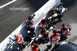 Photographers waiting for action. 02.03.2017. Formula One Testing, Day Four, Barcelona, Spain. Thursday.