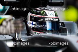 Valtteri Bottas (FIN) Mercedes AMG F1 W08. 28.02.2017. Formula One Testing, Day Two, Barcelona, Spain. Tuesday.