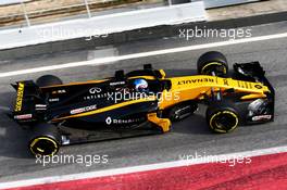 Jolyon Palmer (GBR) Renault Sport F1 Team RS17. 28.02.2017. Formula One Testing, Day Two, Barcelona, Spain. Tuesday.