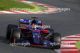 Daniil Kvyat (RUS) Scuderia Toro Rosso  28.02.2017. Formula One Testing, Day Two, Barcelona, Spain. Tuesday.