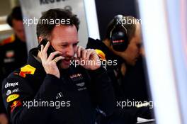 Christian Horner (GBR) Red Bull Racing Team Principal. 28.02.2017. Formula One Testing, Day Two, Barcelona, Spain. Tuesday.