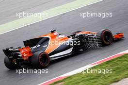 Fernando Alonso (ESP) McLaren MCL32. 28.02.2017. Formula One Testing, Day Two, Barcelona, Spain. Tuesday.