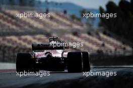 Kimi Raikkonen (FIN) Ferrari SF70H. 28.02.2017. Formula One Testing, Day Two, Barcelona, Spain. Tuesday.