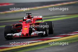 Kimi Raikkonen (FIN) Ferrari SF70H. 28.02.2017. Formula One Testing, Day Two, Barcelona, Spain. Tuesday.