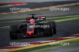 Kevin Magnussen (DEN) Haas VF-17. 28.02.2017. Formula One Testing, Day Two, Barcelona, Spain. Tuesday.