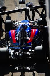 Carlos Sainz Jr (ESP) Scuderia Toro Rosso STR12. 01.03.2017. Formula One Testing, Day Three, Barcelona, Spain. Wednesday.