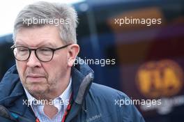 Ross Brawn (GBR) Managing Director, Motor Sports. 01.03.2017. Formula One Testing, Day Three, Barcelona, Spain. Wednesday.