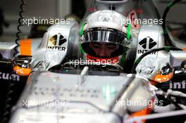 Alfonso Celis Jr (MEX) Sahara Force India F1 VJM10 Development Driver. 01.03.2017. Formula One Testing, Day Three, Barcelona, Spain. Wednesday.