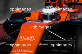 Fernando Alonso (ESP) McLaren MCL32. 01.03.2017. Formula One Testing, Day Three, Barcelona, Spain. Wednesday.