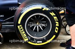 Red Bull Racing RB13 rear wheel. 01.03.2017. Formula One Testing, Day Three, Barcelona, Spain. Wednesday.