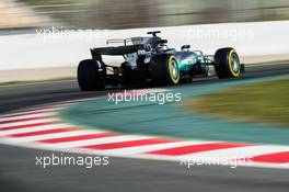 Valtteri Bottas (FIN) Mercedes AMG F1 W08. 10.03.2017. Formula One Testing, Day Four, Barcelona, Spain. Friday.