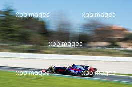 Carlos Sainz Jr (ESP) Scuderia Toro Rosso STR12. 10.03.2017. Formula One Testing, Day Four, Barcelona, Spain. Friday.