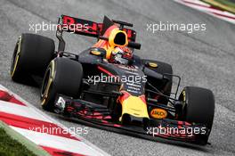 Max Verstappen (NLD) Red Bull Racing RB13. 08.03.2017. Formula One Testing, Day Two, Barcelona, Spain. Wednesday.