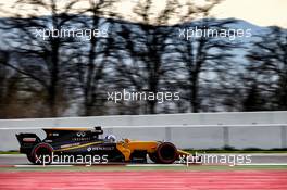 Nico Hulkenberg (GER) Renault Sport F1 Team RS17. 08.03.2017. Formula One Testing, Day Two, Barcelona, Spain. Wednesday.