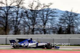 Marcus Ericsson (SWE) Sauber C36. 08.03.2017. Formula One Testing, Day Two, Barcelona, Spain. Wednesday.