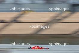Kimi Raikkonen (FIN) Scuderia Ferrari  08.03.2017. Formula One Testing, Day Two, Barcelona, Spain. Wednesday.