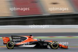 Fernando Alonso (ESP) McLaren F1  08.03.2017. Formula One Testing, Day Two, Barcelona, Spain. Wednesday.