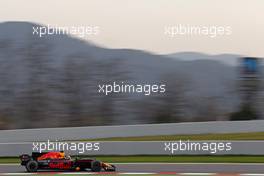 Max Verstappen (NLD) Red Bull Racing  08.03.2017. Formula One Testing, Day Two, Barcelona, Spain. Wednesday.